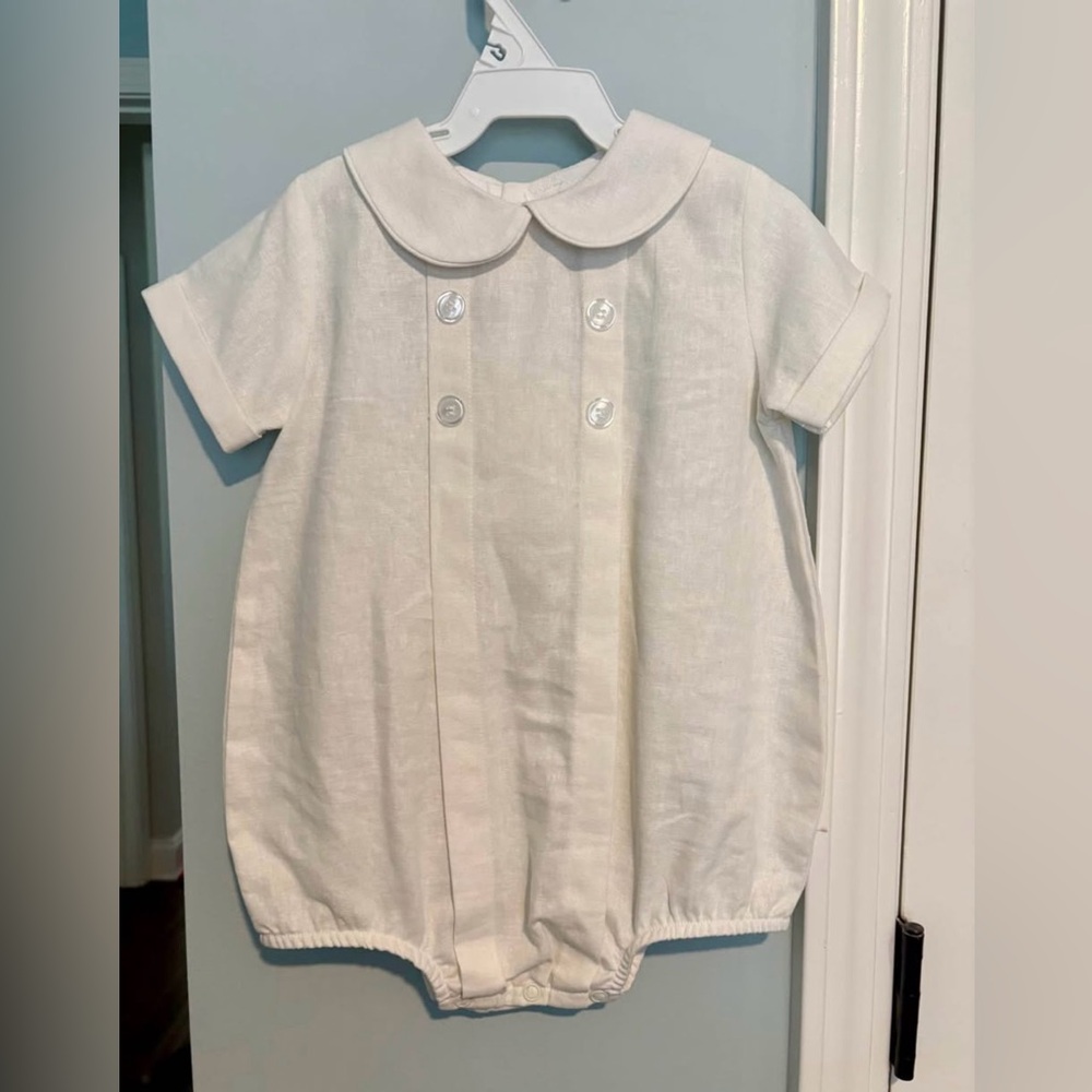 Classic White Kids One Piece
